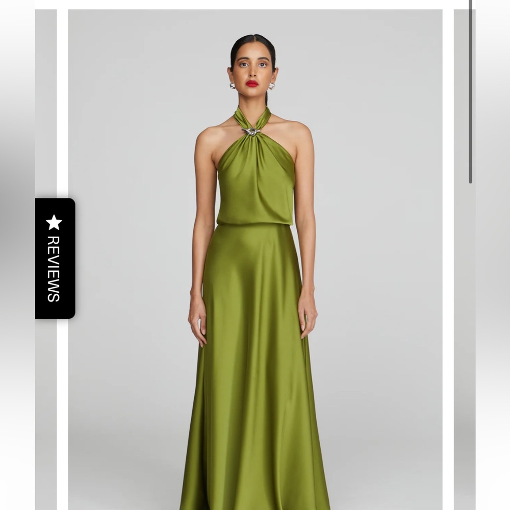 NEW Wynn Halter Charmeuse Gown
HALSTON